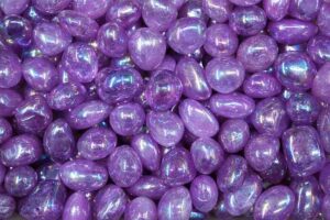 Tumble Stone Pink Purple Aura 3-4cm