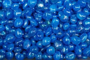 Tumble Stone Purple Blue Aura 2-3cm