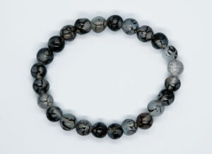Bracelet 8mm Dragon SkinAgate