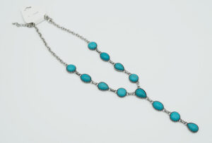 Necklace Blue Howlite Multi