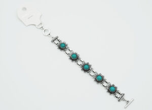Bracelet Blue Howlite Sun