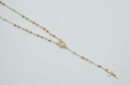 Rosary Beads Platinum Rose